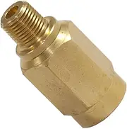 GlowShift 1/8 NPT Diesel Snubber Valve for Cummins Fuel Pressure Gauge