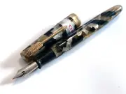 Japanese vintage Cawl fountain pen celluloid axis unused lever filler