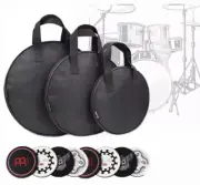 Drum Storage Bag Padded Carrying Case with Handles Black for Tambourine Holder