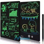 LCD Writing Tablet 9+9.5inch Double-Sided Full Screen Drawing Doodle Board w/Pen