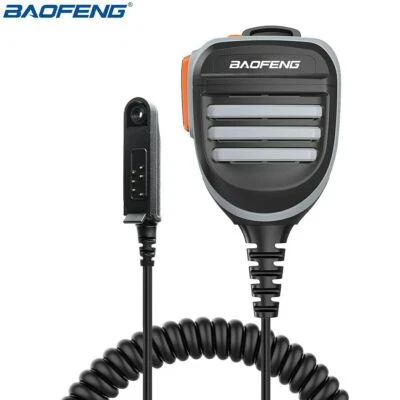 Waterproof Speaker MIC For Baofeng UV-9R PLUS BF-A58 GT-3WP Radios Walkie Talkie