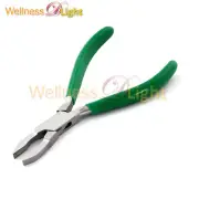 Loop Closing Pliers with Grips Green, 5-1/2 INCHES