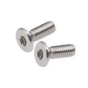 M4X12mm Hex Countersunk Screws Bolts Machine Socket Flat Head Cap 304 Stainless Steel Fully Threaded Metric Assortment Industry Furniture SUS