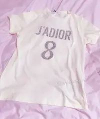 在飛比找Yahoo!奇摩拍賣優惠-Dior J’ADIOR T shirt 全新 正品 白