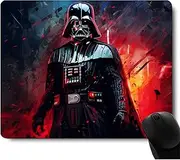 Black Warrior Mouse Pads for Desk,Non-Slip Rubber Base Mousepad for Laptop Desk Accessories with Designs, Computer Gaming Mouse Pad, Square Mouse Mat Mouse Pads for Desk Wireless,Desk Mat Decor