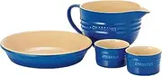 [Chasseur] La Cuisson 4-Piece Stoneware Starter Set, Blue