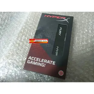 金士頓 HyperX FURY DDR3 1866 Kit 4GX2 8G HX318C10FBK2/8 單面超頻 黑色