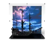 Opus Display Case Box for Lego® Pirates of the Caribbean 4184 Black Pearl