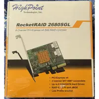 在飛比找蝦皮購物優惠-High Point RocketRAID 2680SGL 