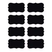 40 Jar Labels Stickers Black Labels Chalk Pen Kitchen Pantry Spice Herb