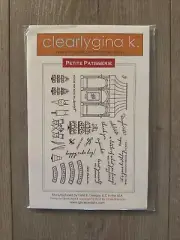 NEW Clearly Gina K. Photopolymer Stamps Petite Patisserie