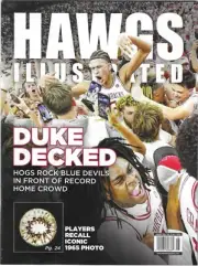 Hawgs Illustrated Magazine Arkansas Razorbacks Basketball Duke Win January 2024
