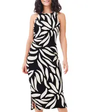 NIC+ZOE Breezy Leaves Dress