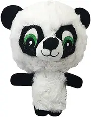 Multipet 43234-1 Knobby Noggins Panda Dog Toy
