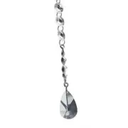 Glass Hanging on Wavy Glass Hanging Light Catcher for Car (FS006)