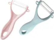 Ceramic Peeler, Apple Peeler, Speed Peeler, 2-Pack Potato Peelers Fruit Peeler Home Kitchen Tools