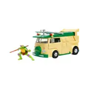 Jada 1:24 Scale Teenage Mutant Ninja Turtles HWR Party Wagon With Donatello Model Car