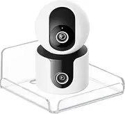 Adhesive Wall Shelf for Security Cameras - Camera Wall Mount for Baby Monitors,Floating Security Camera Wall Holder for Pet Monitor -Indoor and Speakers