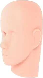 Vaguelly Beginner-friendly Lash Extension Mannequin Head Makeup Practice Tool Realistic Skin