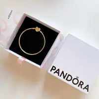 在飛比找蝦皮購物優惠-Pandora 愛心手環 全新