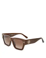 Tory Burch Square Sunglasses, 52mm