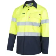 FLAREX RipStop PPE1 Flame Resistant Inherent 155gsm Lightweight Taped Yellow ...