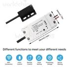 Tuya WIFI Smart Garage Door Controller APP Remote Control Timing Voice Control