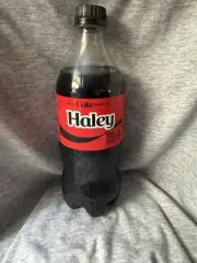 Share a Coke with Haley 2025 Personalized Gift Coca Cola Bottle 20oz Zero