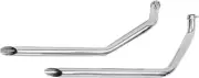 1974-1980 for Harley 1200 Super Glide FXE PAUGHCO Slashcut Drag Exhaust 730E40