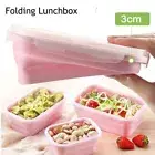 Folding Lunchbox Collapsible Bowl Picnic Boxes Silicone Food Container