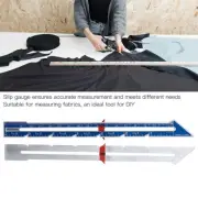 Quilting Ruler Seam Allowance Pointed Edge Sewing Measuring DIY Tools For NY