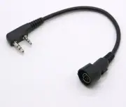 Twist on Mini Din Plug Cable For KENWOOD TYT F8 BAOFENG 5R MML UV10 Radio 2 PIN