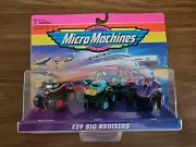 Micro Machines #39 Big Bruisers - 1995 Carded - Brand New MOC - Galoob