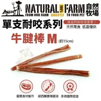 在飛比找樂天市場購物網優惠-Natural Farm 自然牧場 單支耐咬-牛腱棒M 低溫