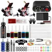 Hot Tattoo Machine Kit Tattoo Gun with Cartridge Needles Pigment Ink Tattoo Kit