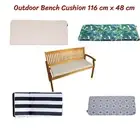 Outdoor Waterproof Garden Polyester Bench Cushion 116 cm x 48 cm