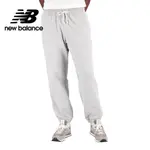 [NEW BALANCE鬆緊抽繩休閒長褲_男性_淺灰色_AMP31503AG