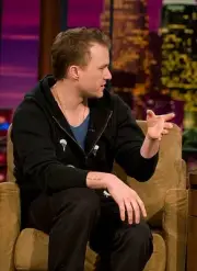 Actor Heath Ledger during an interview on January 17 2006 TV Old Photo 1