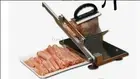 New Frozen Meat Slicer Stainless Steel Meat Cutting Machine Manual tu