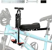 Children's Front Bicycle Seat, Mountain Bike Child Seat, Children's Bicycle Seat with Pedals, Bicycle Seat Children's Front, Children's Bicycle Seat for Mountain Bikes, City Bikes, Folding