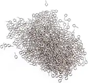 300pcs DIY Jewelry Screw Eye Bolts Fashion Accessory Mini Screw Pins for Crafting Safe Ergonomic Design Creative Jewelry Making