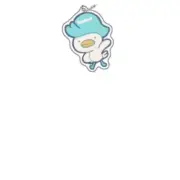 Monster Pocket Keychain Anime Peripheral Cute Cartoon Backpack Key Pendant B