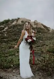Anthropologie x BHLDN Sorrento Embellished Wedding Dress