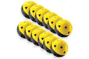 12pc SKLZ Mini Impact Pop-Back Softball Baseball Training Practice Hitting Balls