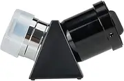 SVBONY SV221 Diagonal Mirror 1.25 inches, 45-Degree Correct-Image Prism Diagonal Provides Sharp Views That are Right-Side-Up and Correct Left-to-Right for Refractor Telescope