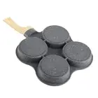 4 Hole Omelet Pan Non Stick Frying Pans Breakfast Pancake Maker For VA