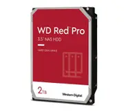 Western Digital WD Red Pro 2TB 3.5' NAS HDD SATA3 7200RPM 64MB Cache 24x7 300TBW ~24-bays NASware 3.0 CMR Tech 5yrs wty