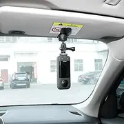 [PellKing] Action Camera Sun Visor Mount Car VLOG/Video Holder for iPhone Samsung Cell Phone GoPro Insta360 AKASO DJI Osmo Action Camera and Accessories