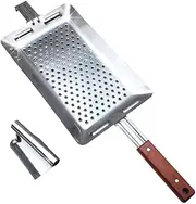 Cabilock Spaetzle Press Maker Potato Press Maker Spaghetti Strainer for Dumplings Potato Masher Ricer Kitchen Tool Spaetzle Maker Pasta Roller Cutter Metal Squeeze The Bed