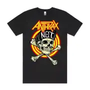 Anthrax V2 T-Shirt Band Family Tee Music Heavy Metal